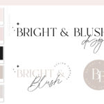 Branding Logo Kit, Logo Design, Business Brand Logo, Signature Photography Logo, Boho Boutique Logo Design Branding Kit