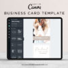 DIY Business Card Template, Photography Photo Business Card Design Template, Modern Editable Business Calling Card, Digital Company Card
