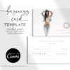 Business Card Design Template, Photography Photo Business Card Template, DIY Modern Real Estate Editable Business Calling Card, Realtor Card