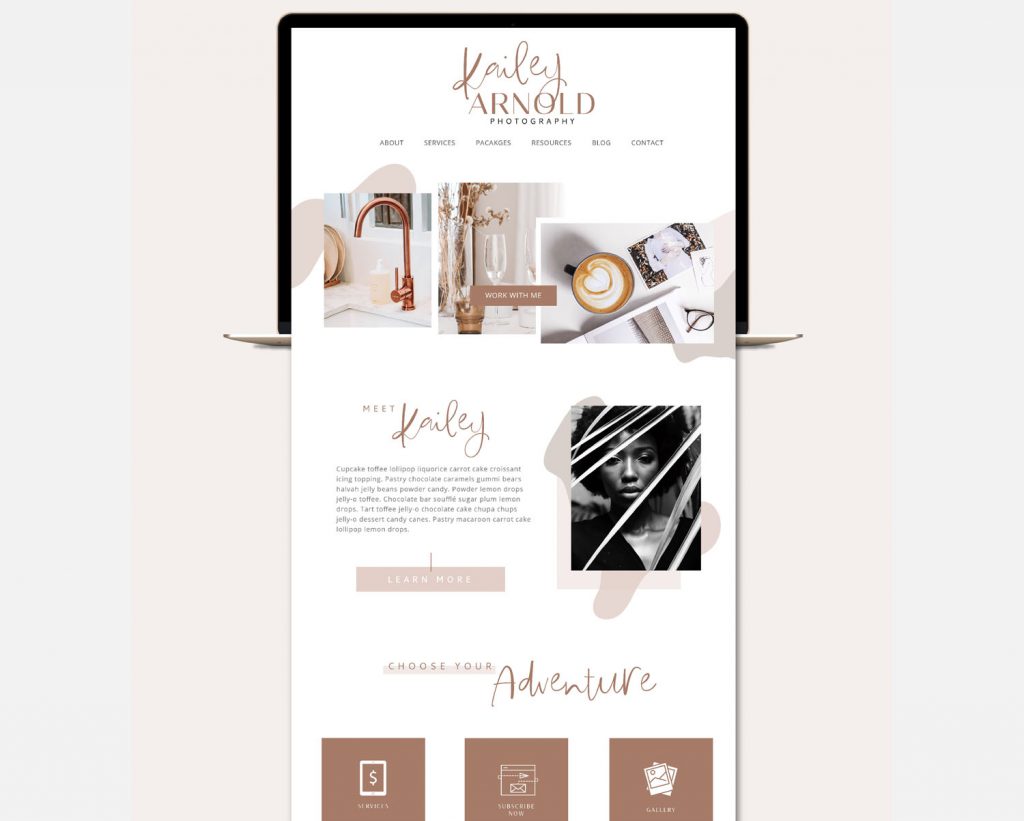 Kailey // Websites, Blog, Social Media Bundle • Genesis Child Theme