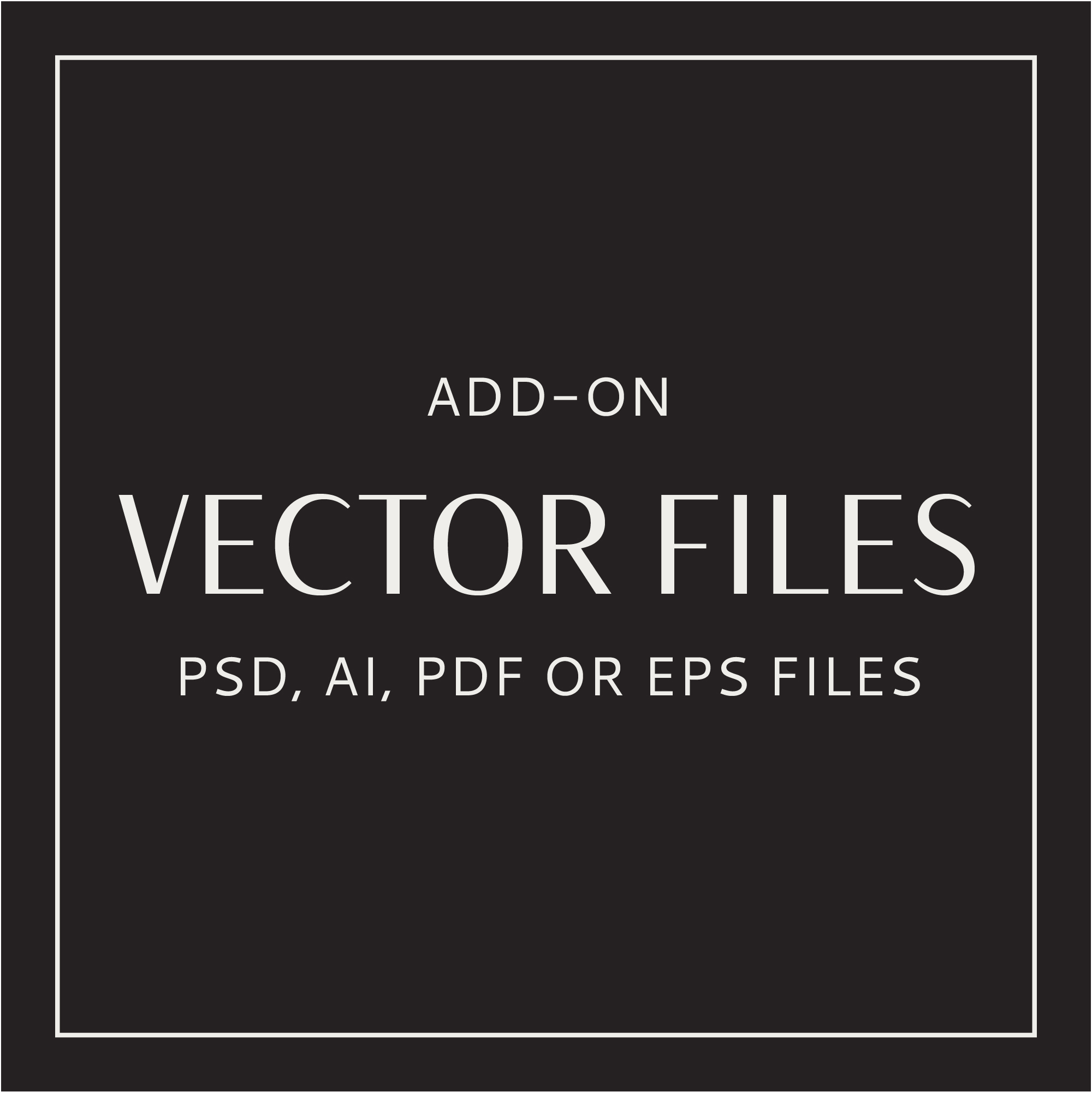 Vector Logo File Addon