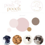 Dog Leash Logo Design, Premade Branding for Dog & Pet Groomer, Pet Sitter, Dog Walking and Training Logo Business Card Design