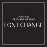 Logo Font Change, Custom Logo Design