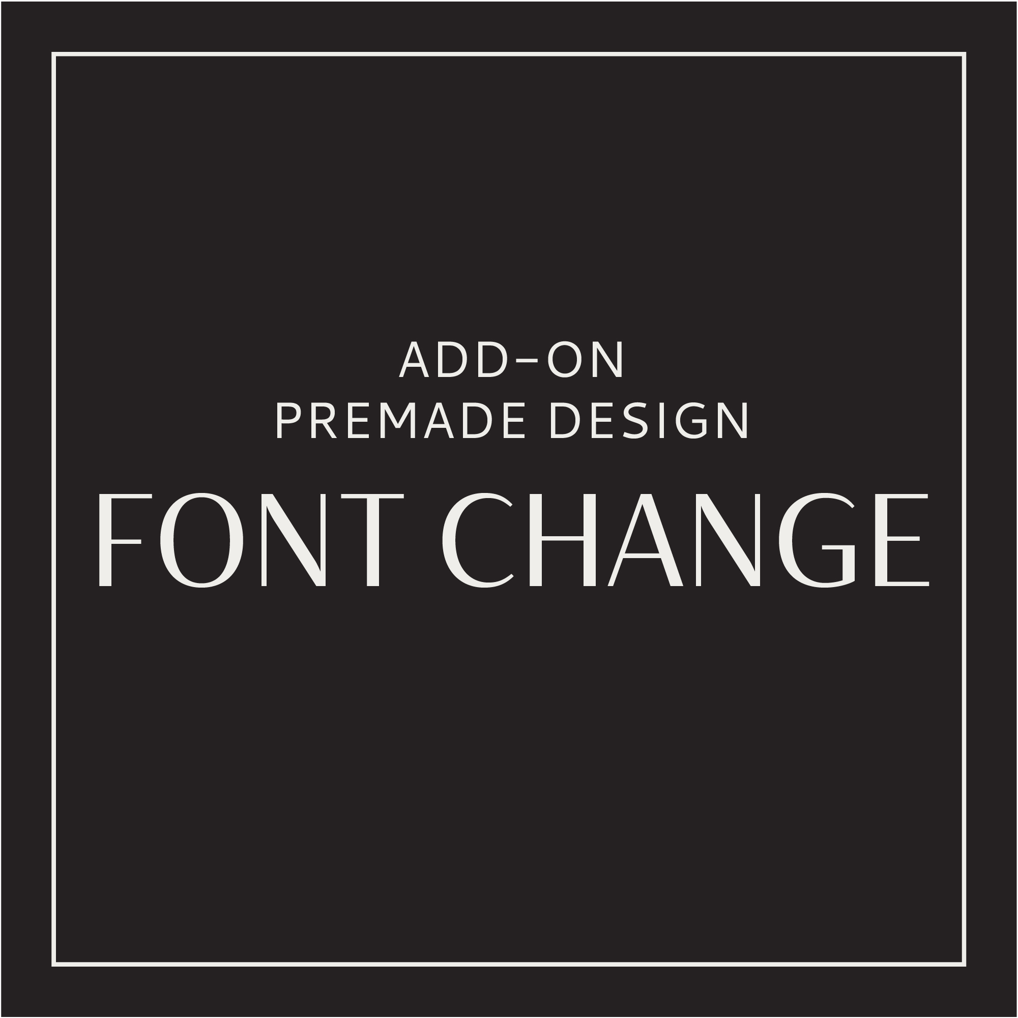 Logo Font Change, Custom Logo Design