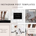52 Instagram Story Highlights Icons, Rose Gold Marble Instagram Story Template Bundle, Instagram Highlights, Fashion, Beauty, Lifestyle