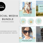 Marble Instagram Post Highlight Templates, Aqua Mint Gold Instagram Story Highlight Icon Bundle, Coach, Fashion, Beauty, Lifestyle