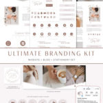 Blog Graphics Kit, Website Blog Template Kit, Ultimate Branding Kit, Premade website graphics, Website Social Media Package