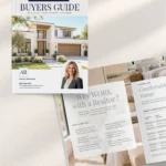 Real Estate Home Buyer's Guide Template for Canva, Professional Marketing 16-Page Packet with Questionnaire for Buying a House.