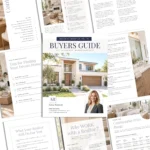 Real Estate Home Buyer's Guide Template for Canva, Professional Marketing 16-Page Packet with Questionnaire for Buying a House.