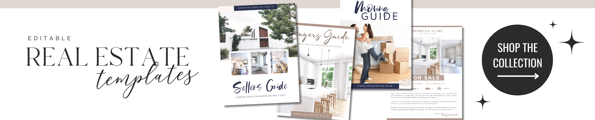 Sellers Guide Templates for Real Estate Easy to Edit Canva Slides