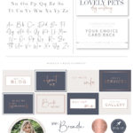Paw Print Logo Design, Pet Sitter Premade Branding for Dog & Cat Groomer, Dog Sitting Walking and Training plus Business Card Design