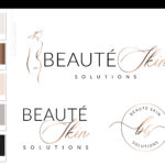 Plastic Surgery Logo Design, Cosmetic Laser Esthetics Procedures Logo Branding Kit, Skincare Fillers and Botox clinic Logo, Salon Logo