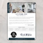 Broker open house invitation template for real estate agents