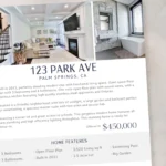 Broker open house invitation template for real estate agents