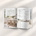 Sage Green Real Estate Buyers Guide Template for Canva, Listing Presentation 16-page Home packet with Questionnaire