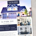 Digital open house invitation template for real estate listings