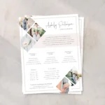 High-end photography branding and pricing guide Canva template for photographers