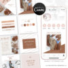 Instagram Post Templates, Canva Templates for Instagram, Boho Chic Instagram Templates, Fashion Instagram Templates,