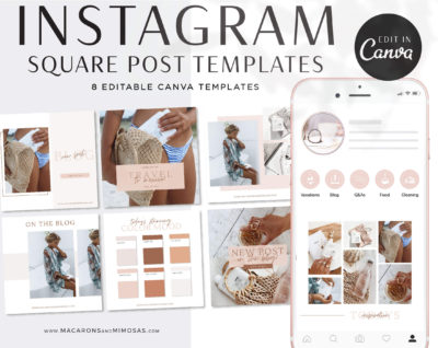 Best Instagram Templates & Banners, Interior Design Instagram Templates, Creative Instagram Templates