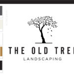 Tree Logo, Lawn Care Logo, Landscaping Service Logo, Garden Blog, Organic Brand, Plant Logo, Leaf Logo, Business Branding, Botanical Logo