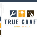 Home Repair logo, Handyman Logo, Carpentry Logo Design, Wrench Hammer Screw Driver logo, Masculine Branding Kit, Auto Car Repair Logo Design