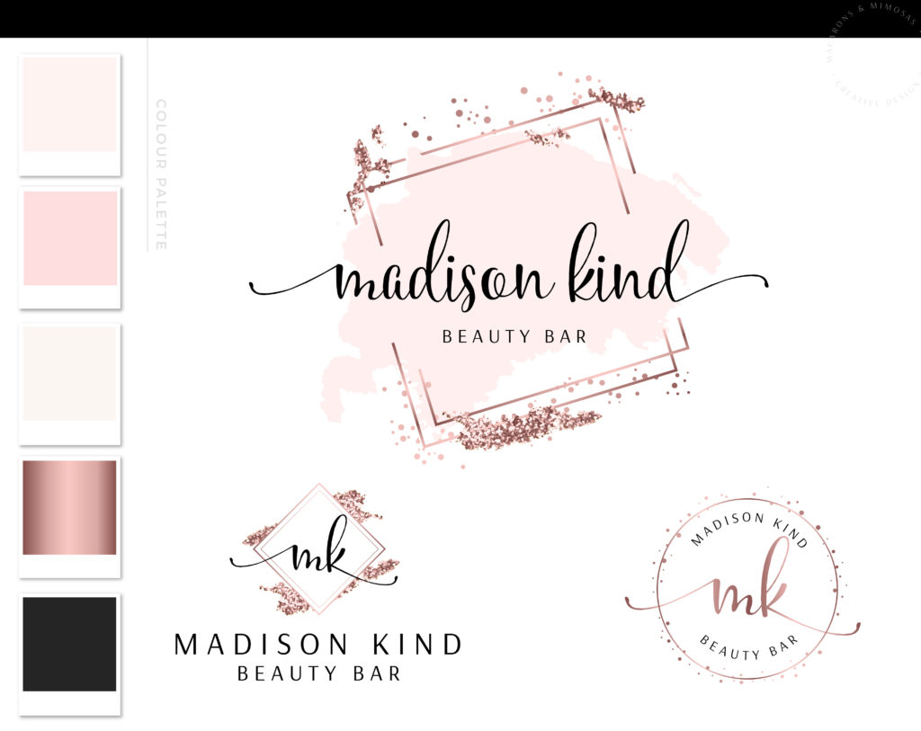 Madison Kind Logo Set • Macarons and Mimosas