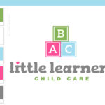 Block Logo Design, ABC Daycare Child Care Baby Boutique Logo and Watermark, Building Block Photography Branding Kit, Cute Kids Logo Branding