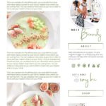 Food Blog Logo Makeover, Cooking Branding Blog Kit, Website Design Kit, Yummy Recipe Business, Web Buttons for Bloggers