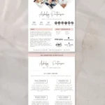 Canva brand collaboration pitch deck template with audience insights and partnership presentation