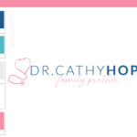 Stethoscope Heart Logo Design, Nurse Practitioner Logo, Plastic Surgery Branding Kit, Heath Doctor Logo, Skincare Clinical Health logo