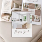 Real Estate Home Buyers Guide Template for Canva, Marketing Presentation Packet with Checklist and Questionnaire for Buying a House