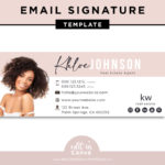 Email Signature Template Logo, Best Seller Photographer Marketing Tool, Professional Real Estate Picture Signature, Realtor Gmail Design