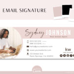 Elegant email signature design, Best Seller Photographer Marketing Tool, Professional Real Estate Picture Signature, Realtor Gmail Design