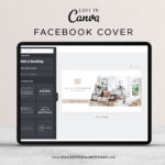 Real Estate Facebook Cover Template, Realtor Facebook Banner Design, Home Sale Interior Designer Facebook Banner Cover Photos