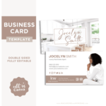 Real Estate Business Cards, Template for Realtor Business Cards, Century 21 Busness Card template, New business cards for Property Agents and Realtors