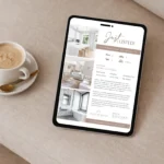 Professional real estate new listing marketing flyer template