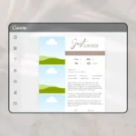 Editable Canva new listing marketing template for realtors