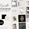 Instagram Templates Canva Fashion, Editable Instagram Post Templates Canva, Beauty Social Media Bundle Templates, Instagram Quotes Bundle