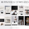 Instagram Templates Canva Fashion, Editable Instagram Post Templates Canva, Beauty Social Media Bundle Templates, Instagram Quotes Bundle