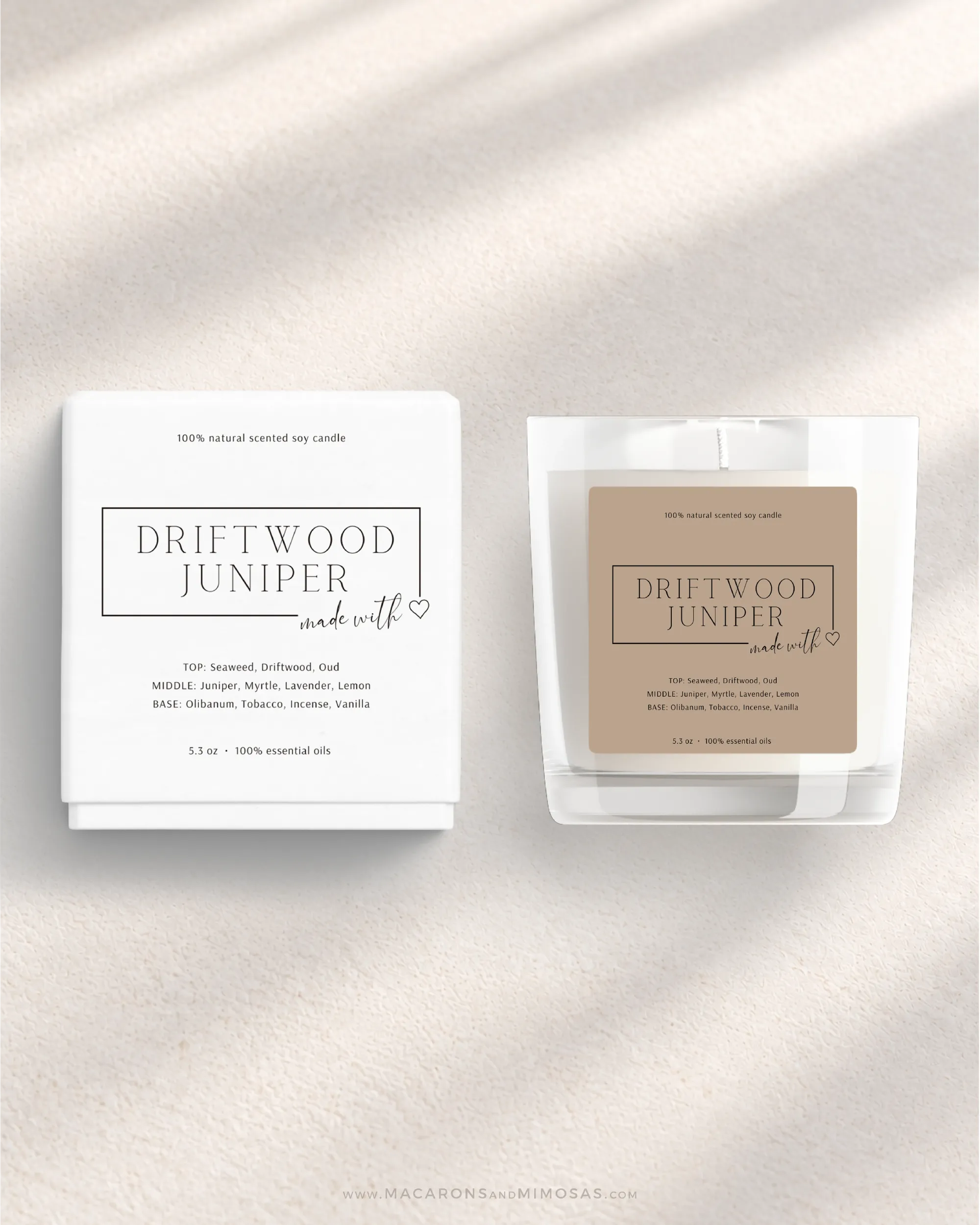 Custom Candle Label Template Personalized Candle Label Design, Minimal Candle Label, DIY Editable Candle Logo Jar Label