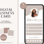 Canva Real Estate Business Card Template, Digital Business Card Canva Template Property Agents Realtor Sales Team, Home Realty Business Card