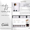 Pretty media kit examples, Influencer Media Kit, Press Kit, Pitch Kit, Blogger Template, Instagram Brand Ambassador Media Kit Template