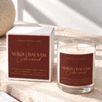 Minimal Candle Label Template, DIY Canva Editable Printable Labels for your Candle Jar