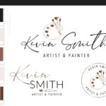 Paint brush Logo Design, Painting Logo, Art shop logo set, Art studio logo, Craft logo, Painter logo, Limner logo, Artist Logo