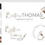 Artist Logo Painter, Paint brush Logo Design, Painting Logo, Art shop logo set, Art studio logo, Craft logo, Painter logo, Limner logo