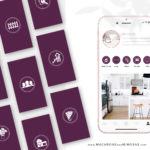 100 Real Estate Instagram Highlights, Berkshire Hathaway Home Services Instagram Icons, Story Highlight Icons, social media icons