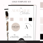 Modern Elegant is an Editable Semi-Custom Brand Kit that includes Modern Business Card Design, Logo, Typography suggestions Curated Stock Photos, and more! 