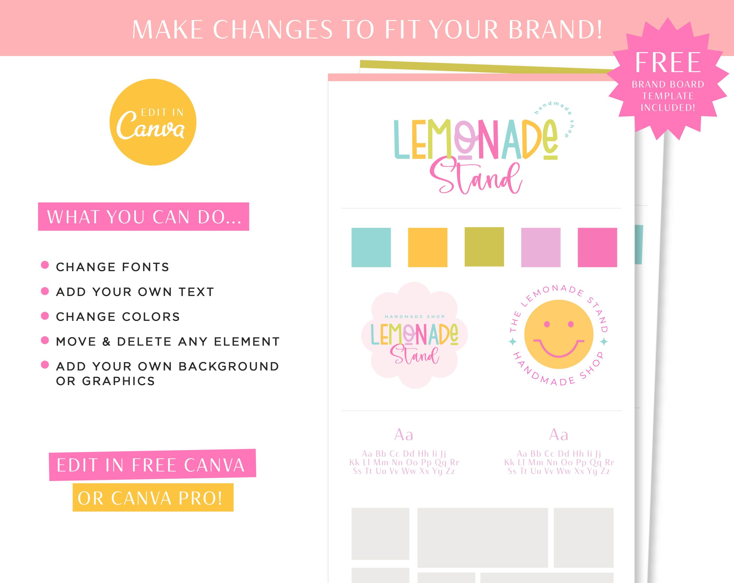 Boho Semi-Custom Brand Design includes one Main Logo, a Secondary Logo, Typography suggestions Curated Stock Photos, and more! 