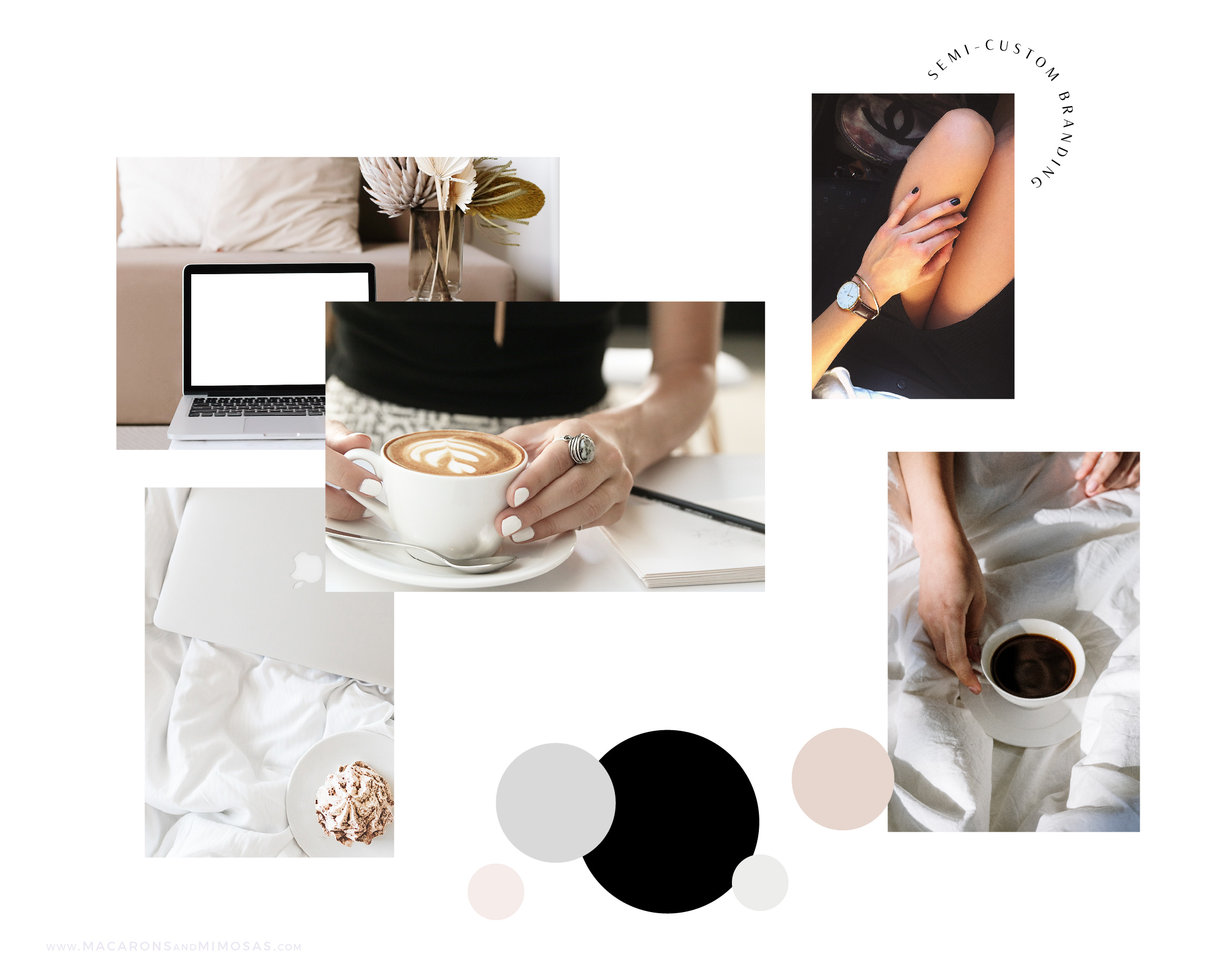 Modern Chic is an Editable Semi-Custom Brand Kit that includes Modern Business Card Design, Logo, Typography suggestions Curated Stock Photos, and more! 