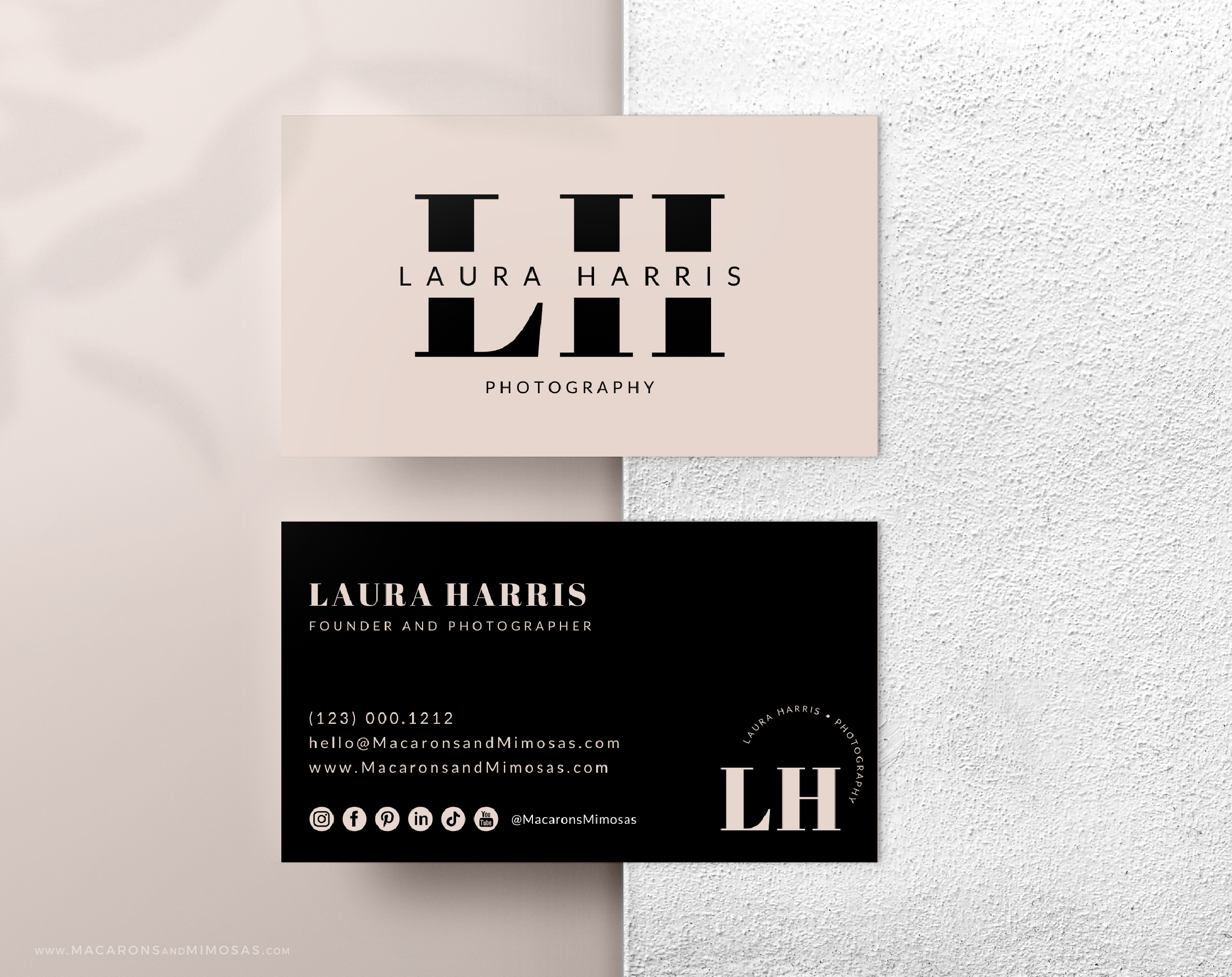 Modern Chic is an Editable Semi-Custom Brand Kit that includes Modern Business Card Design, Logo, Typography suggestions Curated Stock Photos, and more! 